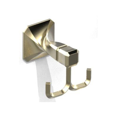 Dubbele haken metalen handdoekenrek