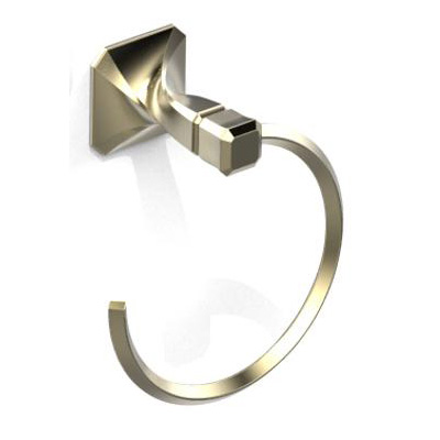 Metalen handdoekenrek in ringvorm